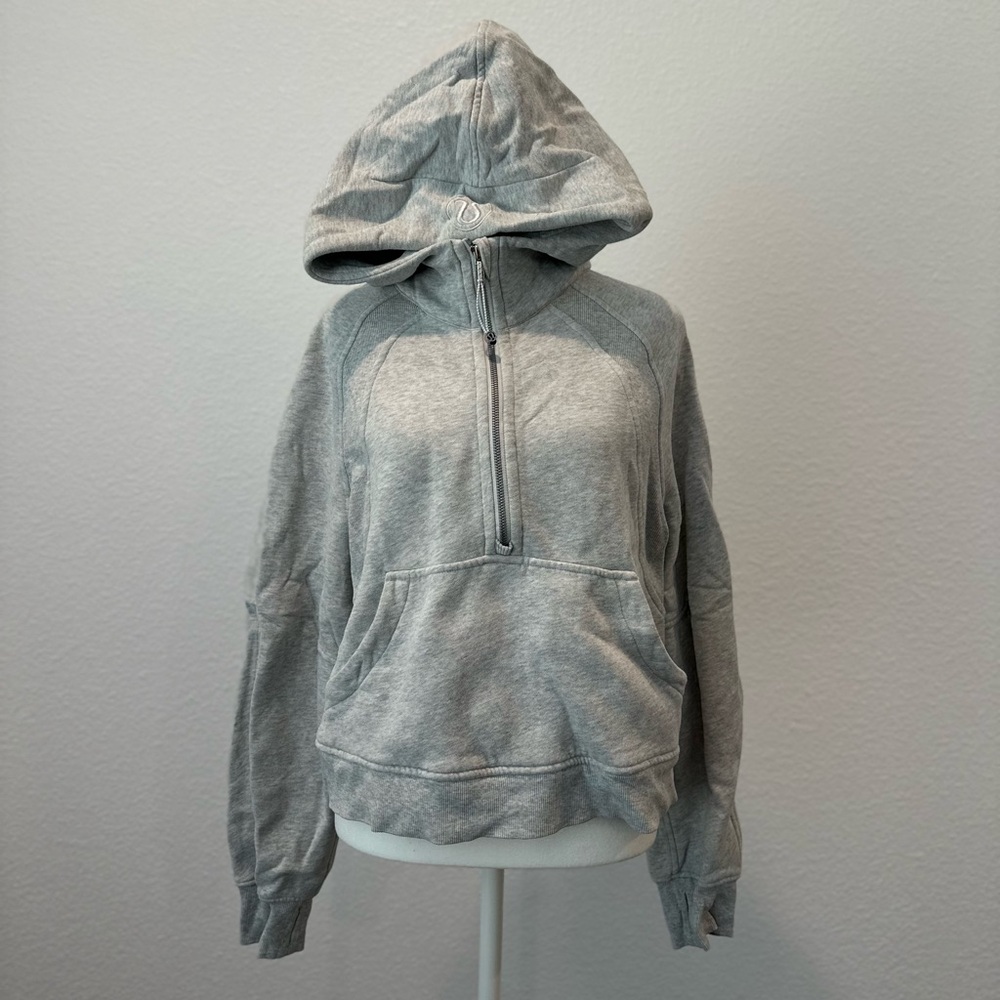Scuba Oversized Half-Zip Hoodie